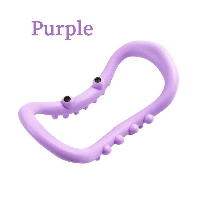 Йога Кольцо Prayuti Фитнес Сопротивление Растяжка Поддержка Массаж Фасций Домашние Упражнения Растяжка Спины Плеч Шеи