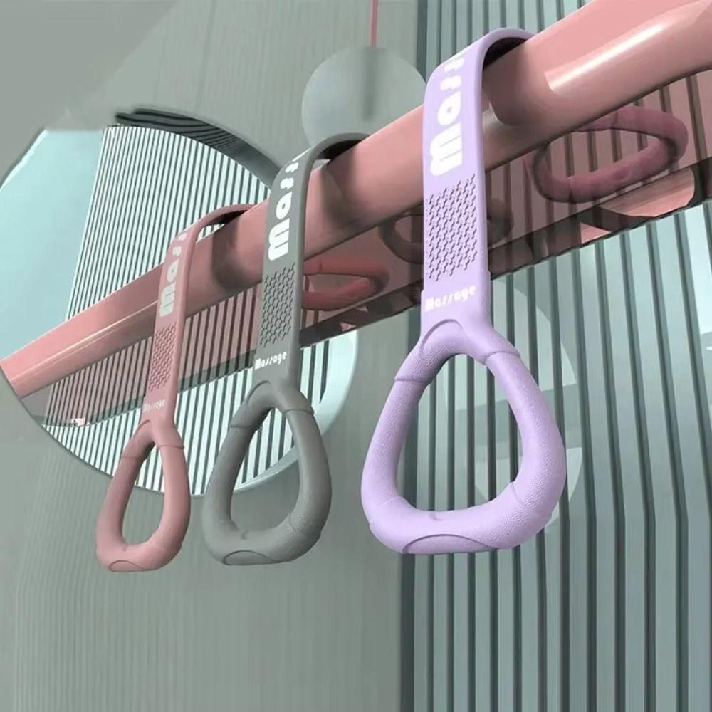 Растяжка мышц 8-образная Йога растяжка упражнения растяжка лента для тренировок оборудование розовый